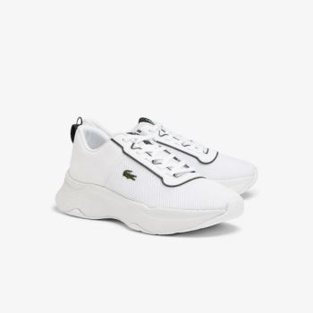 Lacoste Court-Drive Textile Sneakers Dětské - Tenisky Bílé | CZ-b4Trke